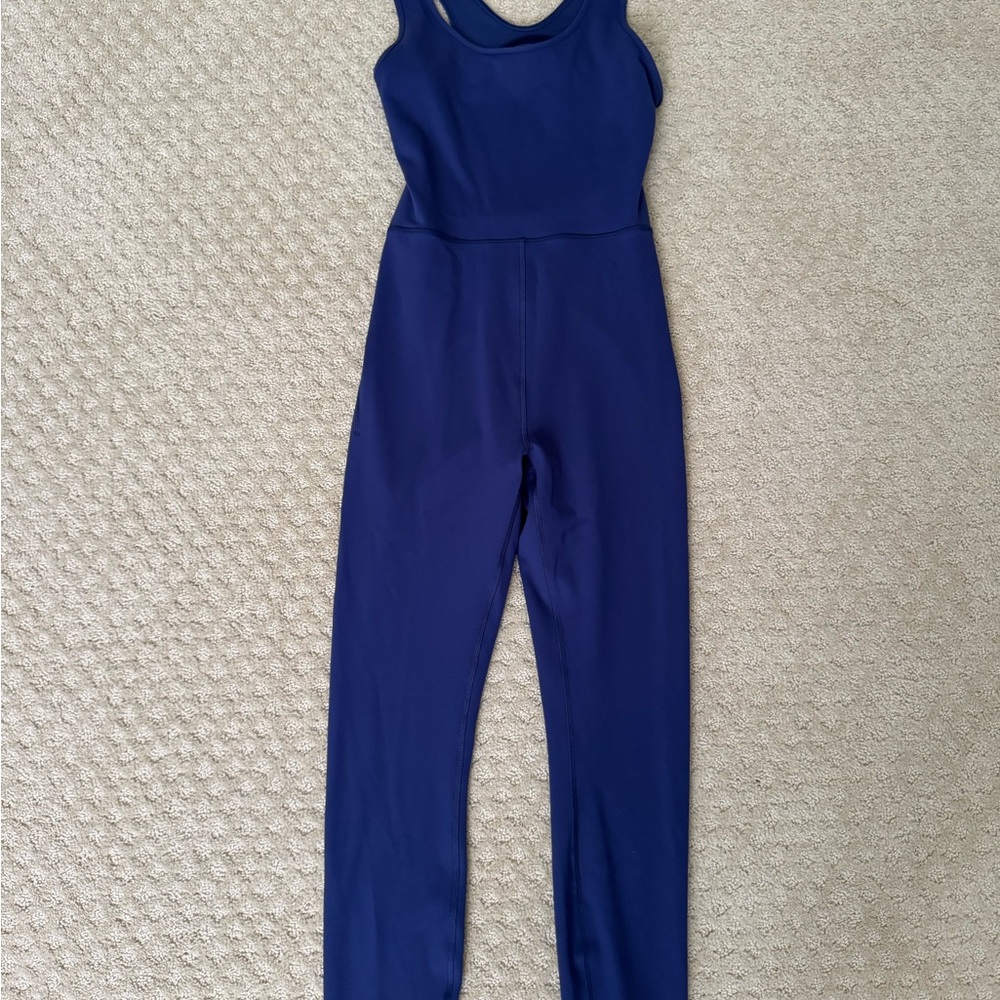 Brand New Lululemon Wunder Train Bodysuit 25” - Night Sea